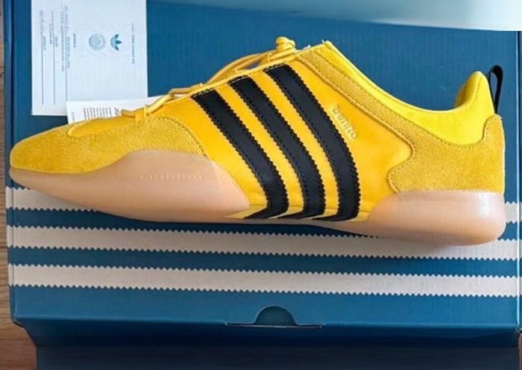 Sneaker Tip Bad Bunny x adidas Ballerina "Bold Gold" Bad Bunny x adidas Ballerina "Bold Gold"