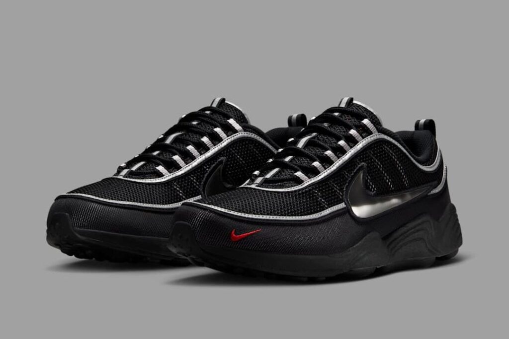 Nike Air Zoom Spiridon "Black/Sport Red"