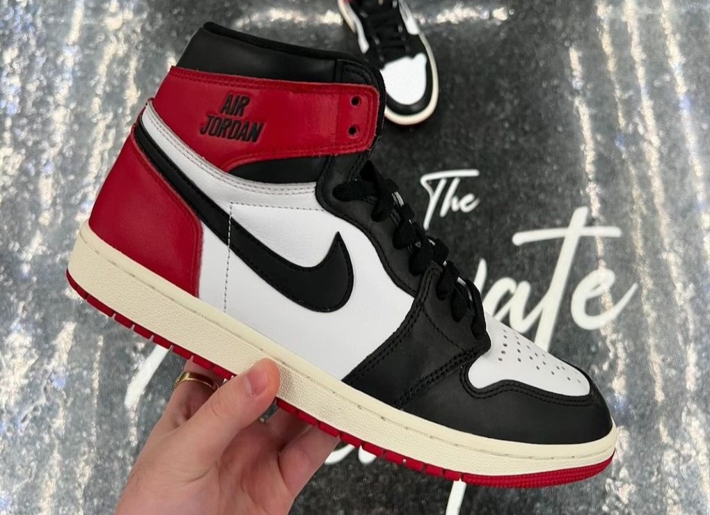 Sneaker Tip Air Jordan 1 High OG Black Toe Reimagined Air Jordan 1 High OG Black Toe Reimagined