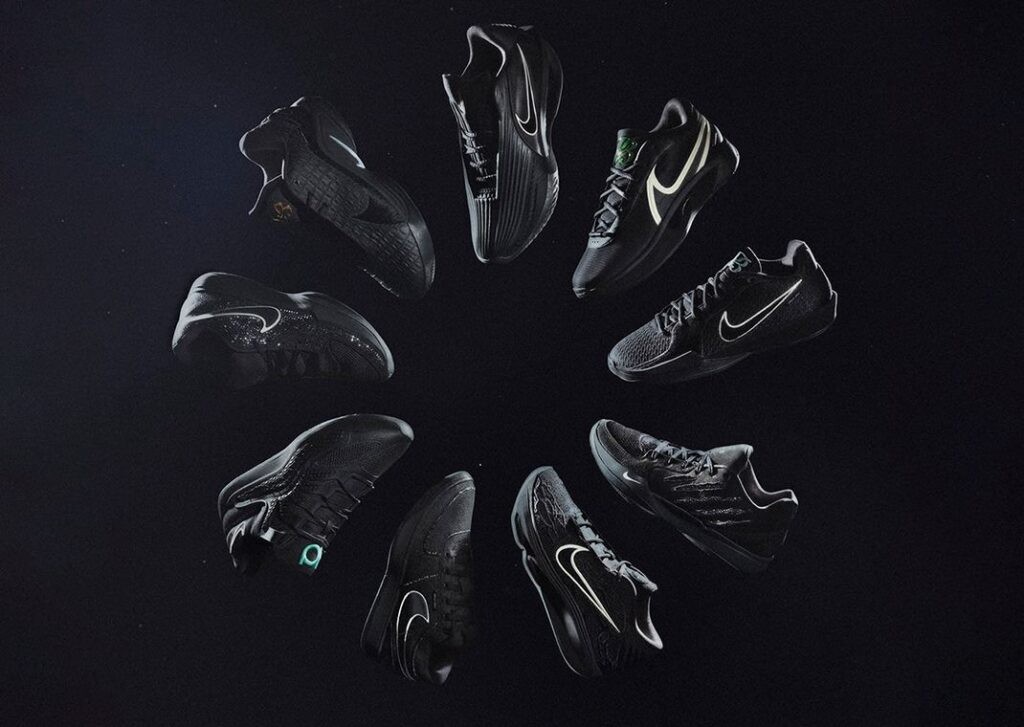 Sneaker Tip Nike Basketball Black Label Collection Nike Basketball Black Label Collection
