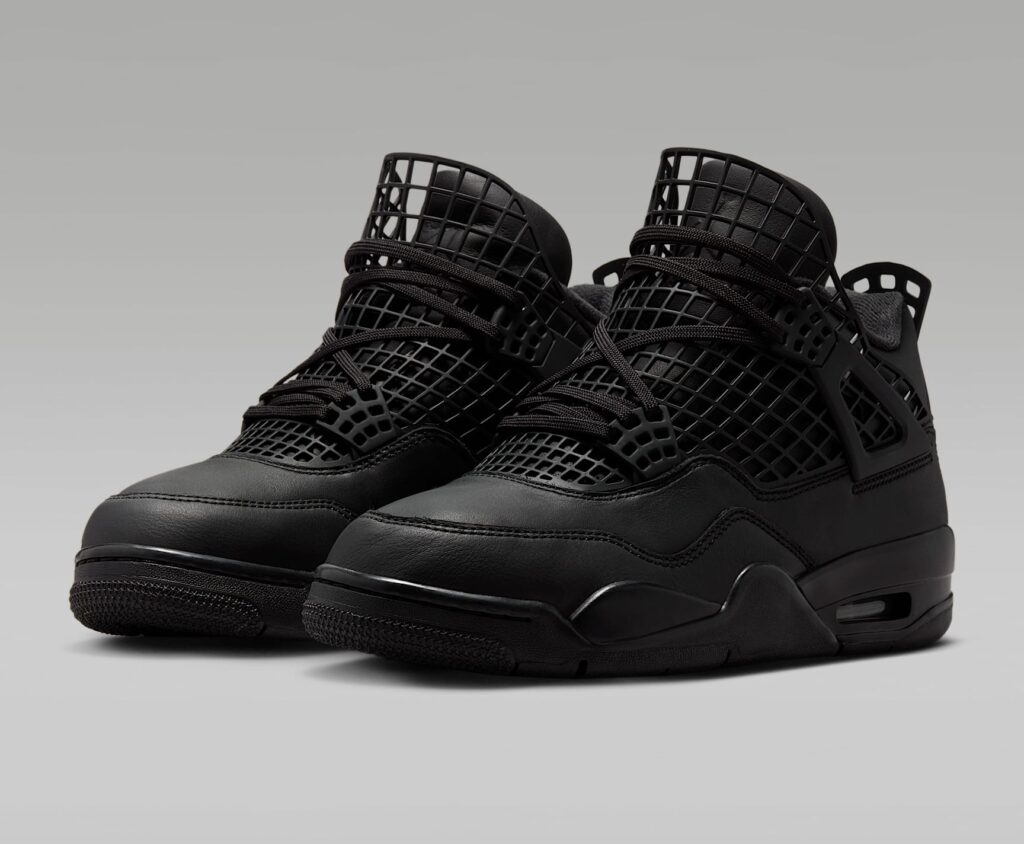 Air Jordan 4 Retro "Net Black"