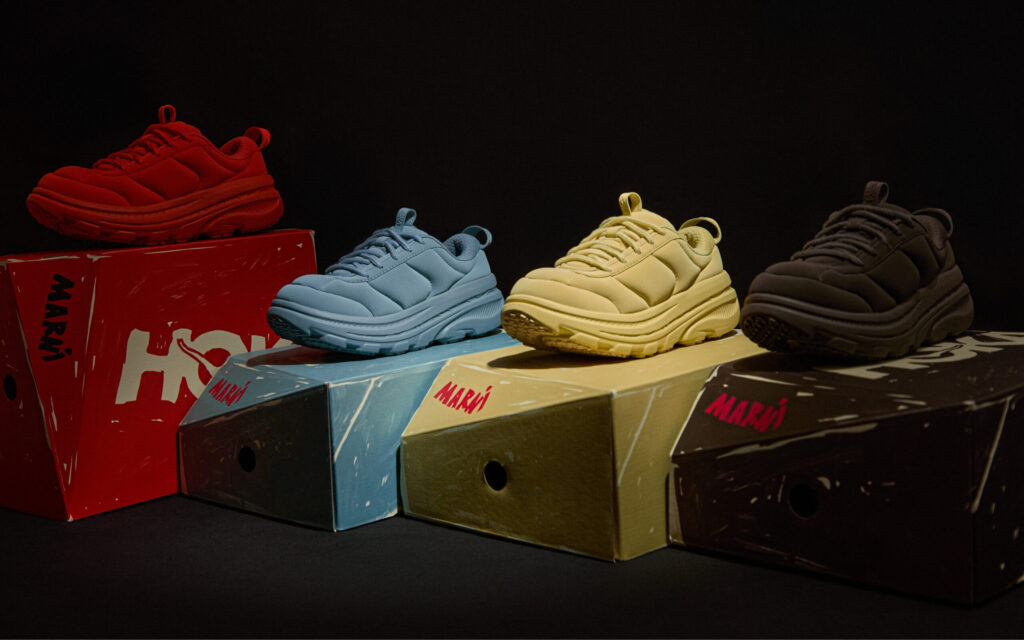 Sneaker Tip Marni x HOKA BONDI B3LS Collection Marni x HOKA BONDI B3LS Collection