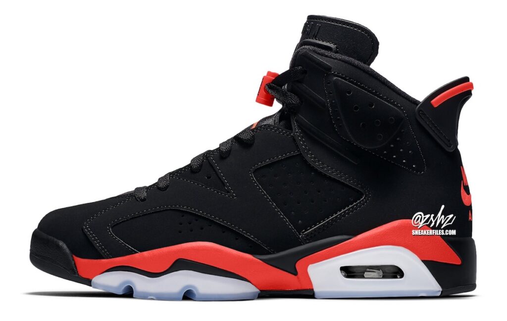 Sneaker Tip Air Jordan 6 Reverse Infrared Air Jordan 6 Reverse Infrared