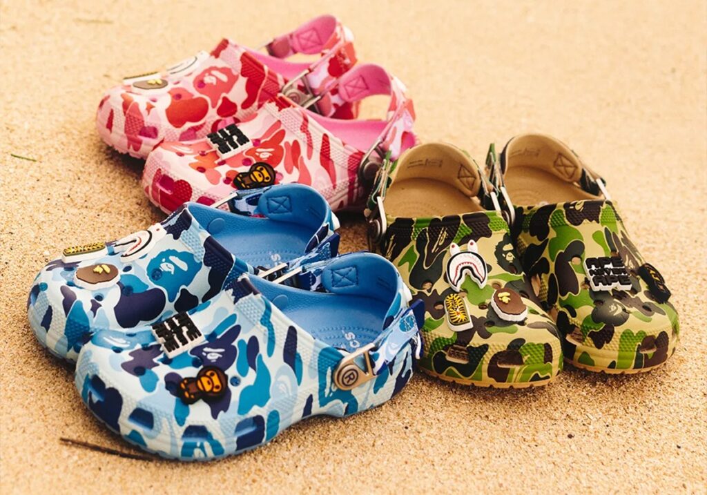 Sneaker Tip BAPE x Crocs Classic Clog Collection BAPE x Crocs Classic Clog Collection