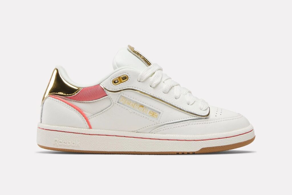 Angel Reese x Reebok Club C Bulc WMNS “Chalk/Sunset Coral”