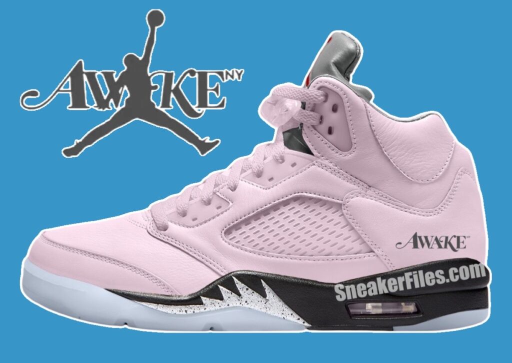 Awake NY x Air Jordan 5 “Arctic Pink”