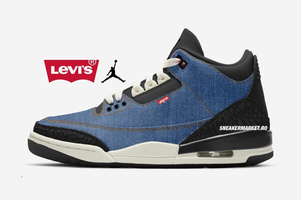 Levi's x Air Jordan 3 Retro SP “Denim Blue”