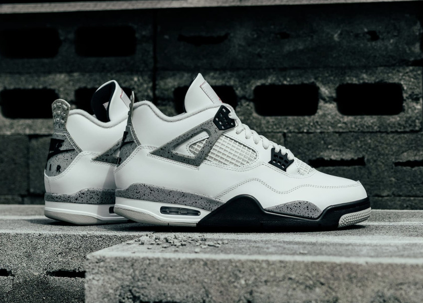 Air Jordan 4 "White Cement"