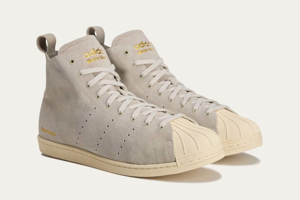 Wales Bonner x adidas Superstar Hi “Mist Stone”