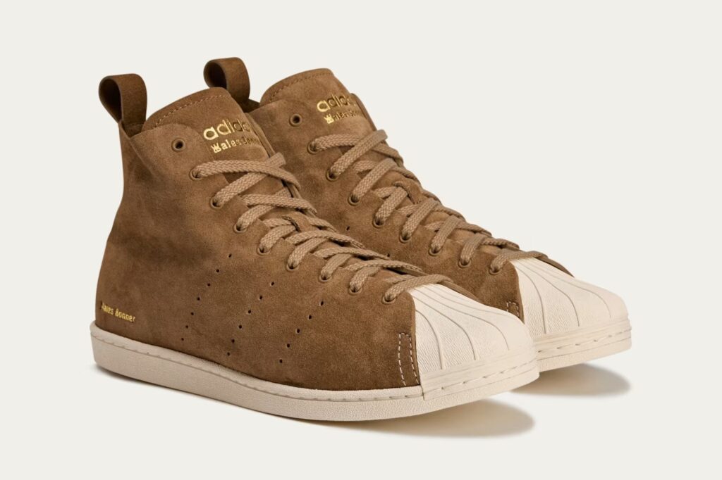 Wales Bonner x adidas Superstar Hi "Wheat Brown"