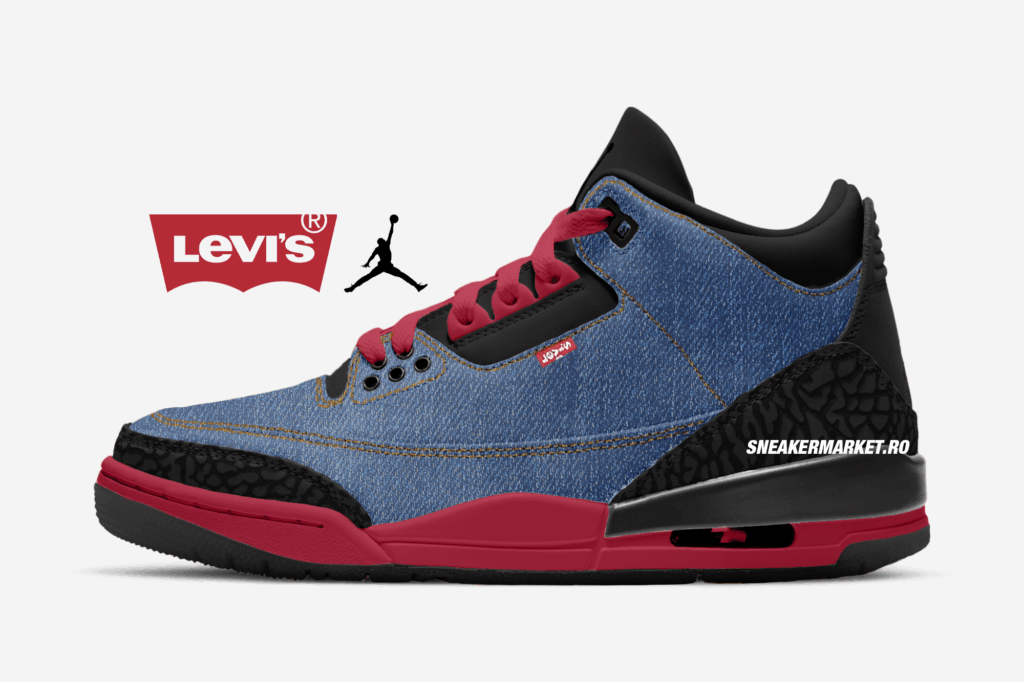 Levi's x Air Jordan 3 Retro SP "Black Denim"