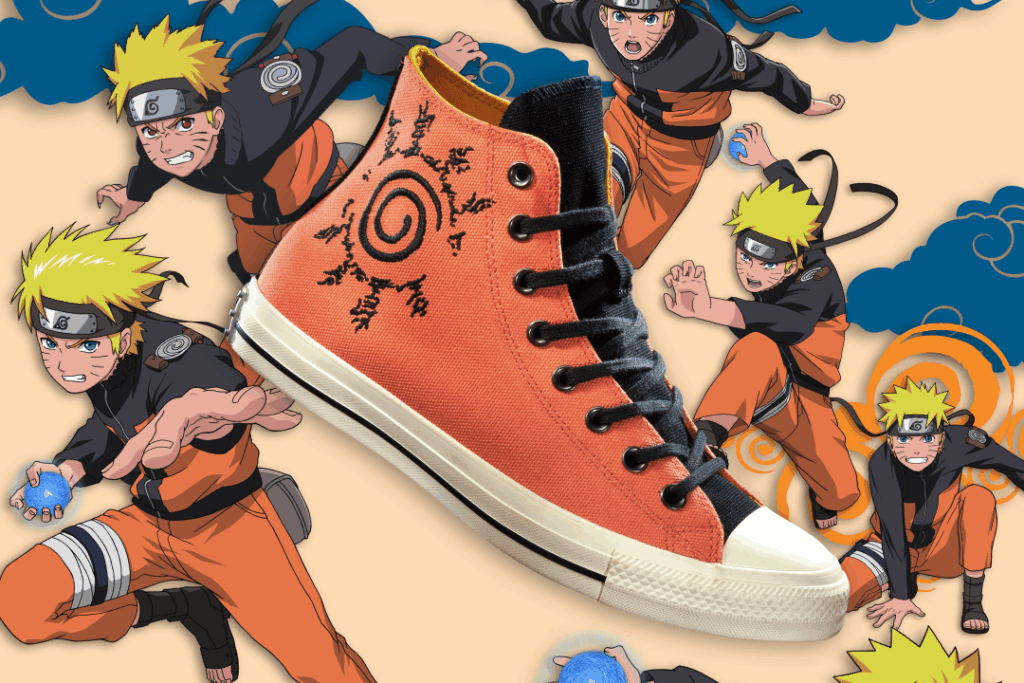 NARUTO SHIPPUDEN x Converse Chuck Taylor All Star “Naruto”